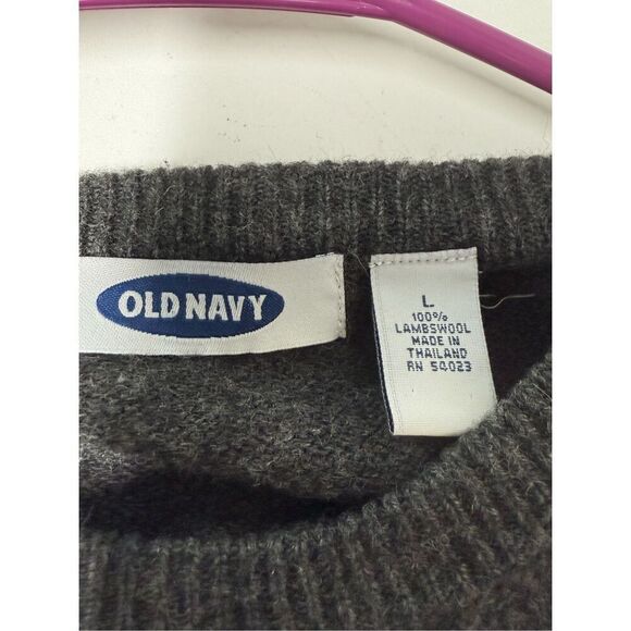 Old Navy Lambwool Women’s Long Sleeve Crew-Neck Sweater Sz L See Description - Picture 6 of 8